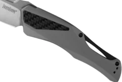 Couteau pliant Kershaw Collateral KS.5500 manche en acier et fibre de carbone gris 11,7cm