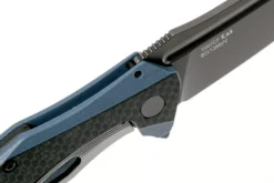 Couteau pliant Kershaw Natrix Copper KS.7007CF manche en G10 revêtu de fibres de carbone noir 10,8cm