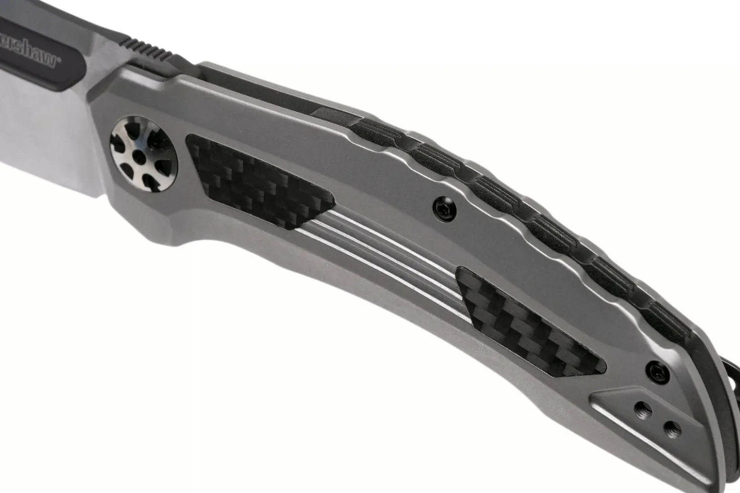 Couteau pliant Kershaw Norad KS.5510 manche en acier gris 11,4cm