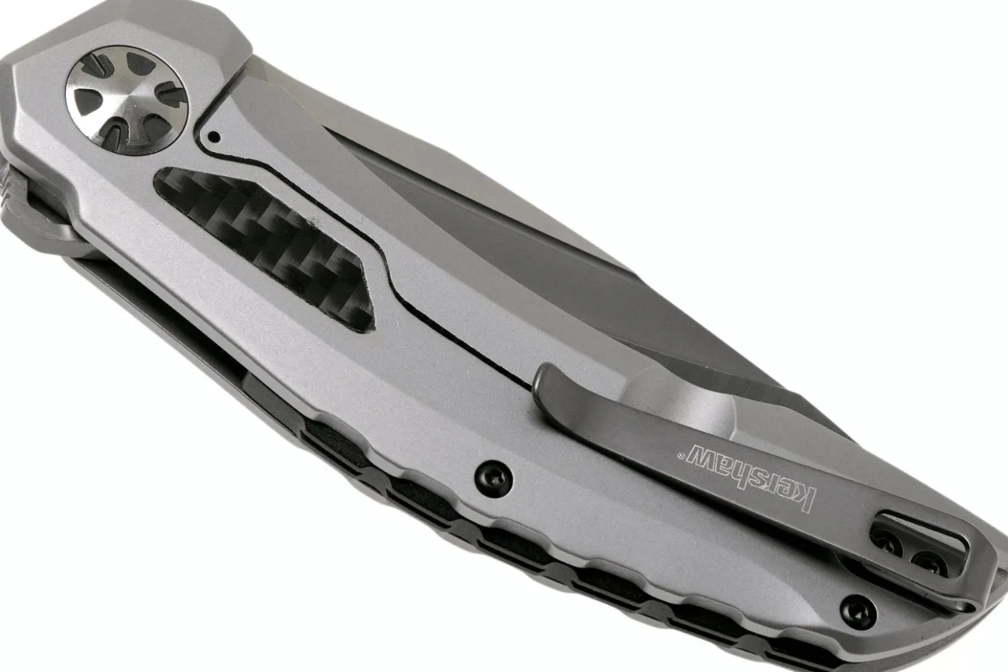 Couteau pliant Kershaw Norad KS.5510 manche en acier gris 11,4cm