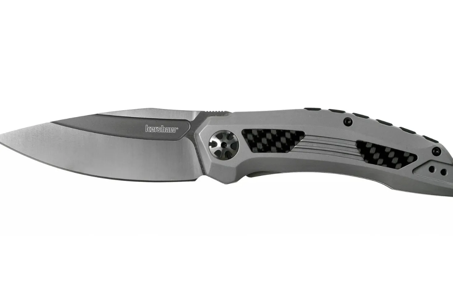 Couteau pliant Kershaw Norad KS.5510 manche en acier gris 11,4cm