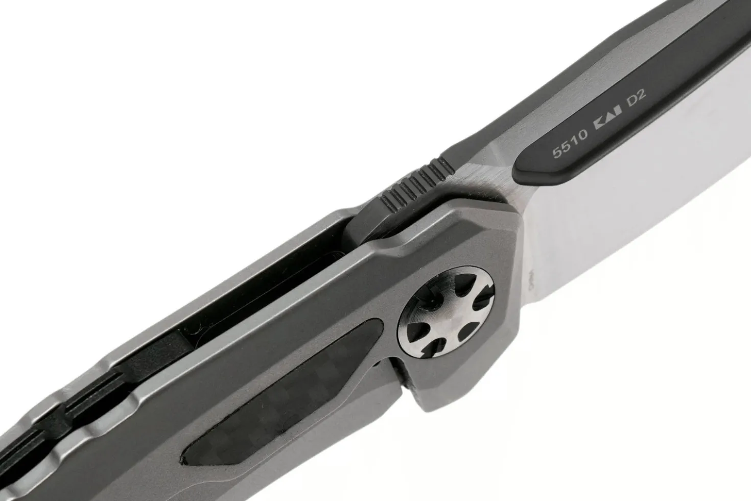 Couteau pliant Kershaw Norad KS.5510 manche en acier gris 11,4cm