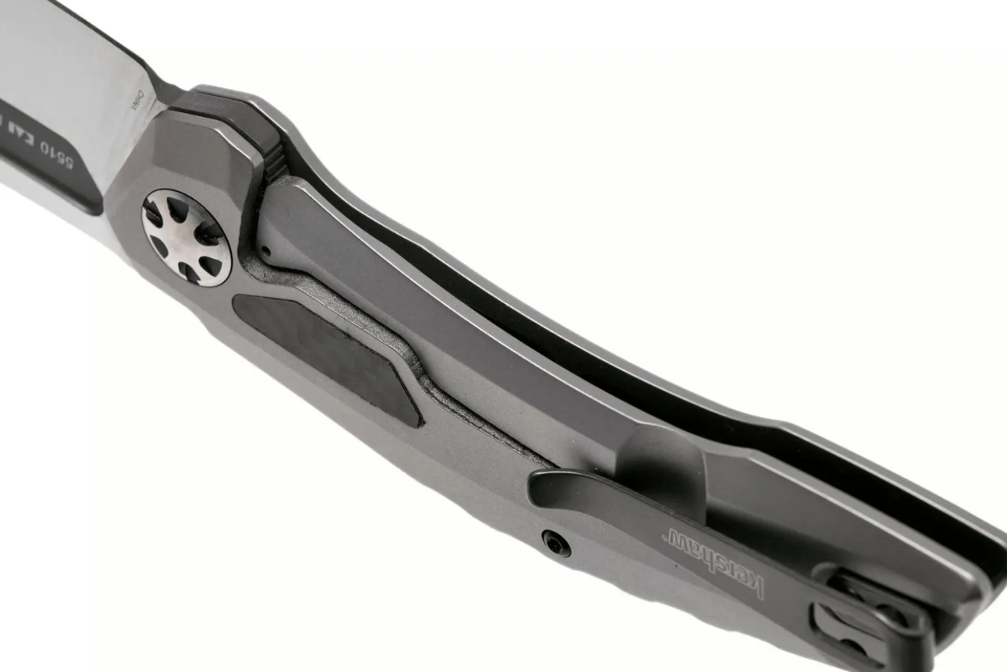 Couteau pliant Kershaw Norad KS.5510 manche en acier gris 11,4cm