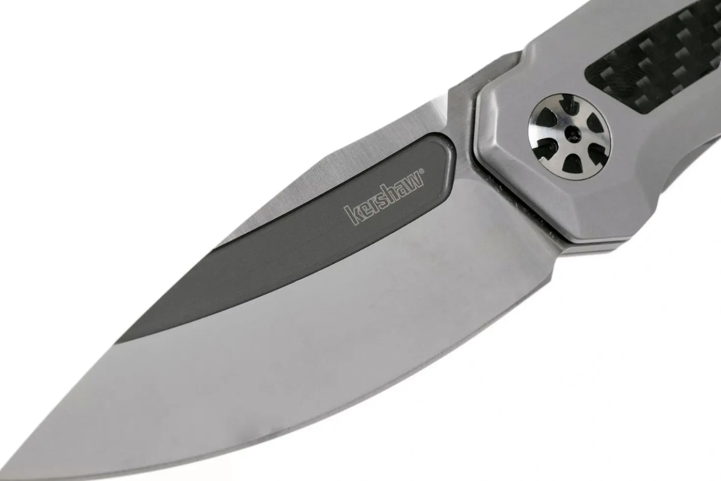 Couteau pliant Kershaw Norad KS.5510 manche en acier gris 11,4cm