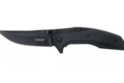 Couteau pliant Kershaw Outright KS.8320BLK manche en acier/G10 noir 11,1cm