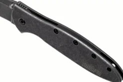 Couteau pliant Kershaw Random Leek Blackwash KS.1660RBW manche en acier inox 10,2cm