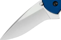 Couteau pliant Kershaw Scallion Navy Blue KS.1620NB manche en aluminium anodisé bleu 8,9cm