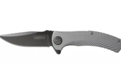 Couteau pliant Kershaw Seguin KS.3490 manche en acier gris 10,8cm