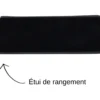 Couteau pliant K2 Kids 812175 manche inox décor montgolfières 9,5cm + étui suédine