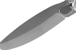 Couteau pliant K2 Kids 812173 manche inox décor super héros 9,5cm + étui suédine