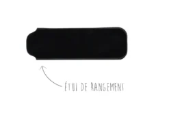 Couteau pliant K2.10M manche bois de violette et acier décor kaléidoscope 11,5cm