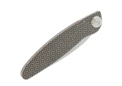 Couteau pliant K2.10M manche bois de violette et acier décor kaléidoscope 11,5cm