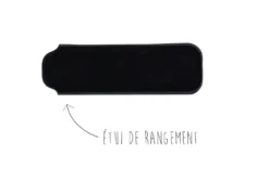 Couteau pliant K2.09M manche bois de violette et acier décor labyrinthe 11,5cm