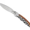 Couteau pliant K2.12M manche sandwalwood et acier décor racing 11,5cm