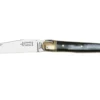 Couteau pliant Laguiole Arbalète G.DAVID 1771.I manche en corne avec mitre inox