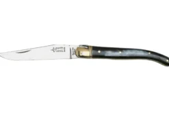 Couteau pliant Laguiole Arbalète G.DAVID 1771.I manche en corne avec mitre inox
