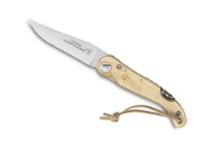 Couteau pliant Laguiole Claude Dozorme manche bouleau 12cm + tire-bouchon