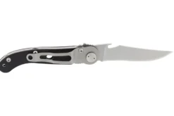 Couteau pliant Laguiole Claude Dozorme manche alu noir 12cm