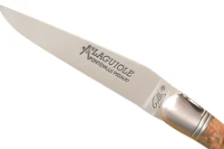 Couteau pliant Laguiole GILLES 9612 manche en bois de genévrier 12cm