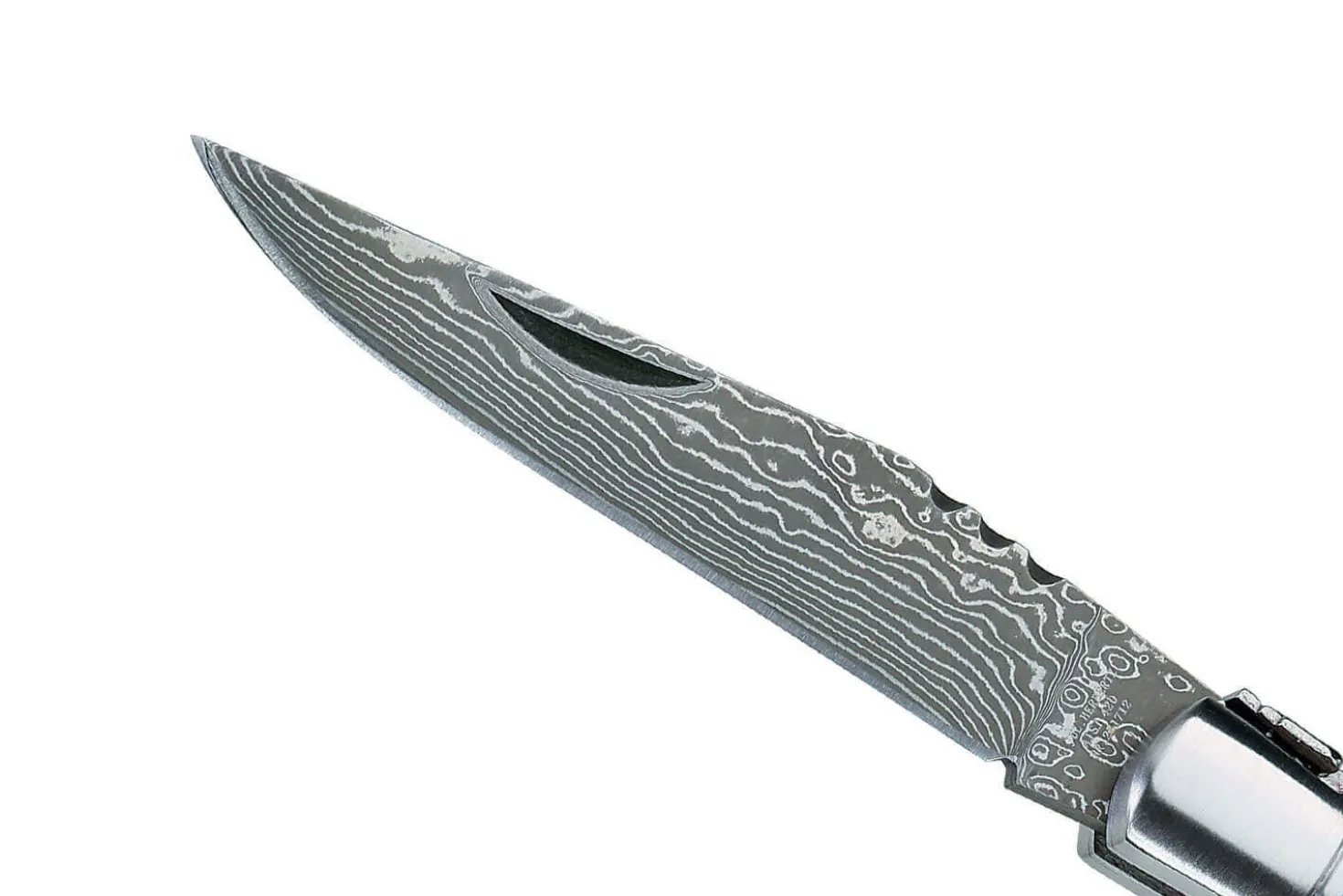 Couteau pliant Laguiole Herbertz 231712 lame damassée manche bois de cognassier 12cm + tire-bouchon