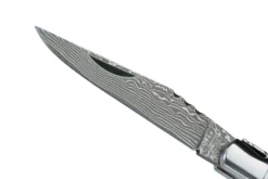 Couteau pliant Laguiole Herbertz 239211 lame damassée manche bois de cognassier 10,6cm
