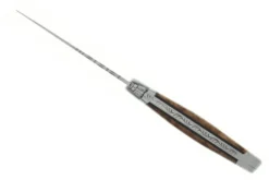 Couteau pliant Laguiole LE FIDELE acier Sandvik manche bois de thuya 12cm