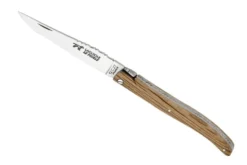 Couteau pliant Laguiole LE FIDELE acier Sandvik manche bois de chêne 12cm