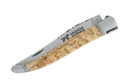 Couteau pliant Laguiole LE FIDELE acier Sandvik manche bouleau 12cm