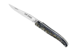 Couteau pliant Laguiole LE FIDELE acier Sandvik manche corne de bélier 12cm