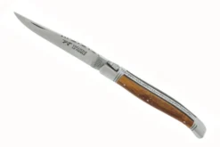 Couteau pliant Laguiole LE FIDELE acier Sandvik manche bois de pistachier 12cm