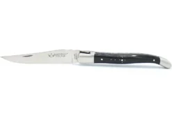 Couteau pliant Laguiole Village manche en corne 12cm avec mitre
