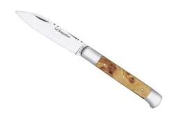 Couteau pliant LE FIDELE Le Roquefort acier Sandvik manche genévrier 11,5cm