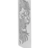 Couteau pliant Le Fidèle 20/20 en ébène 10,8cm lame décor lion