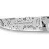 Couteau pliant Le Thiers Liner Lock Claude Dozorme décor old school 10,5cm