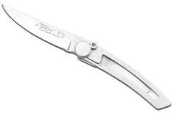 Couteau pliant Le Thiers Liner Lock Claude Dozorme tout inox 10,5cm