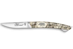 Couteau pliant Le Thiers Verrou Claude Dozorme manche soies de sanglier 12cm
