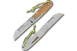 Couteau pliant Liner London Claude Dozorme manche teck 11cm