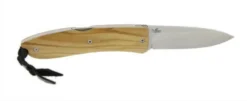 Couteau pliant LionSteel Opera manche 10cm lacet + étui