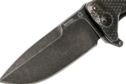 Couteau pliant LionSteel SR11 manche titanium 12cm pic brise-vitre + étui cuir