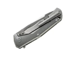 Couteau pliant LionSteel Tre manche G10 / titanium 10cm