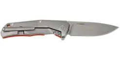 Couteau pliant LionSteel Tre manche G10 / titanium 10cm