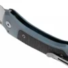Couteau pliant LionSteel Twain TW-BLCF manche 10,5cm en titanium bleu et fibres de carbone