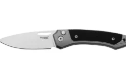 Couteau pliant LionSteel Twain TW-GYGBK manche 10,5cm en titanium gris et G10 noir