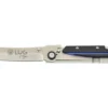 Couteau pliant LUG Higo LUSP3SHBLB manche en acier et G10 noir et bleu 11cm