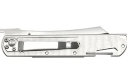 Couteau pliant LUG Higo LUSP3SHBLB manche en acier et G10 noir et bleu 11cm