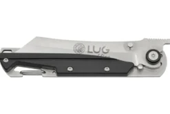 Couteau pliant LUG Higo LUSP3SHB manche en acier et G10 noir 11cm
