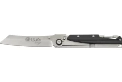 Couteau pliant LUG Higo LUSP3SHB manche en acier et G10 noir 11cm