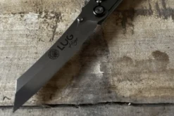 Couteau pliant LUG Higo LUSP3SHB manche en acier et G10 noir 11cm