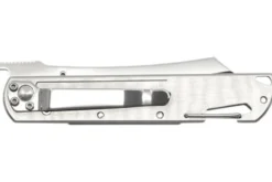 Couteau pliant LUG Higo LUSP3SHB manche en acier et G10 noir 11cm