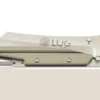 Couteau pliant LUG Higo LUSP3SHBD manche en acier et G10 désert et noir 11cm